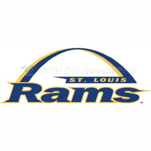 St. Louis Rams Iron-on Stickers (Heat Transfers)NO.765